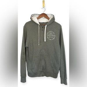 THE NORTH FACE Fine Alpine Equipment Full Zip‎ Green Hoodie Jacket Men Medium